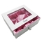 130g豪華なペーパー引出しのギフト用の箱の絹の挿入物のボール紙の化粧品箱