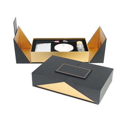 二重豪華なまつげ延長包装の折る磁気ギフト用の箱35*35*35cm