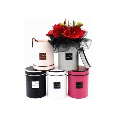 購入 Pantoneの花束の円形のボール紙の花箱CCBN 250gsm online manufacture
