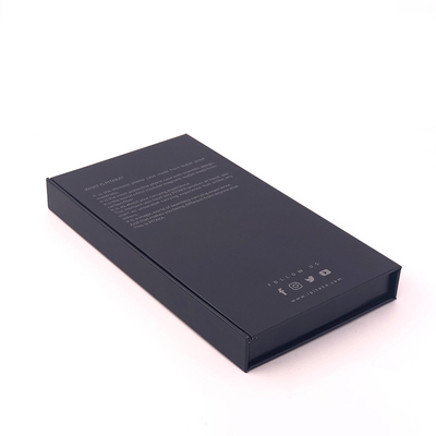 購入 SGS G7 FSCのSmartphone包装箱の黒のギフト用の箱磁気0.3kg online manufacture