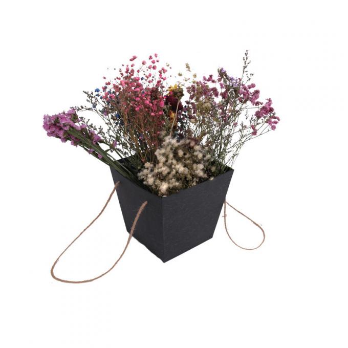 AI PDFの司令官スクエアのボール紙の花はハンドルが付いているエヴァの挿入物を囲む 1