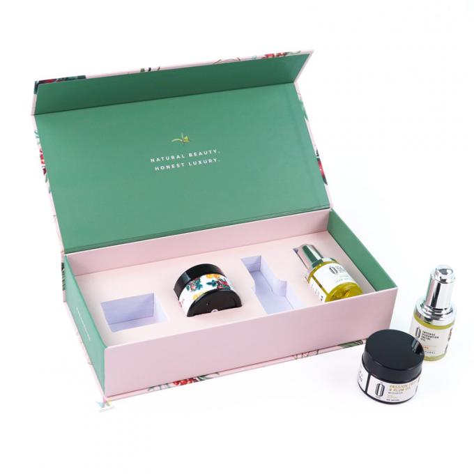 マットのラミネーションを包むOEM ODMの表面クリームのSkincare箱 0